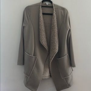 Oversize Open Cardigan